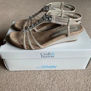 Croft & Barrow Woman's Wedge Sandal